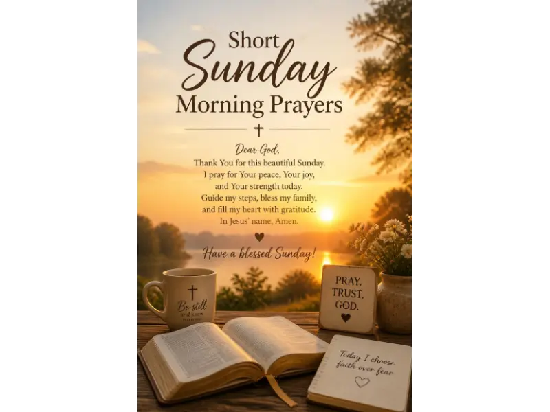 Short Sunday Morning Prayers
