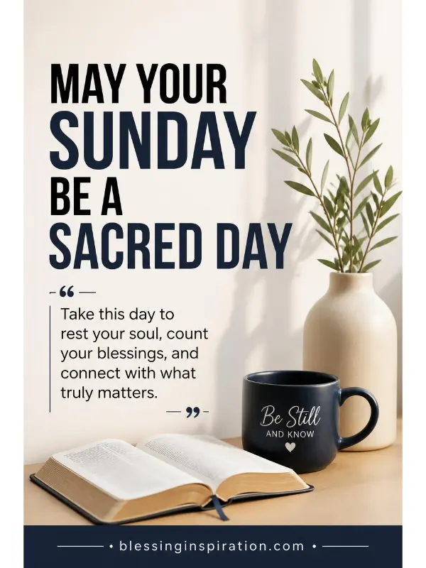 Sunday be a sacred day