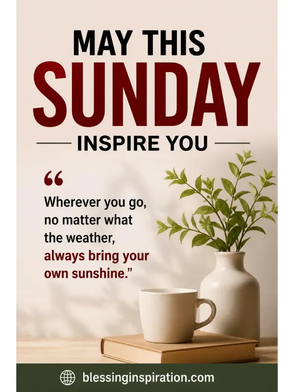 Sunday inspire