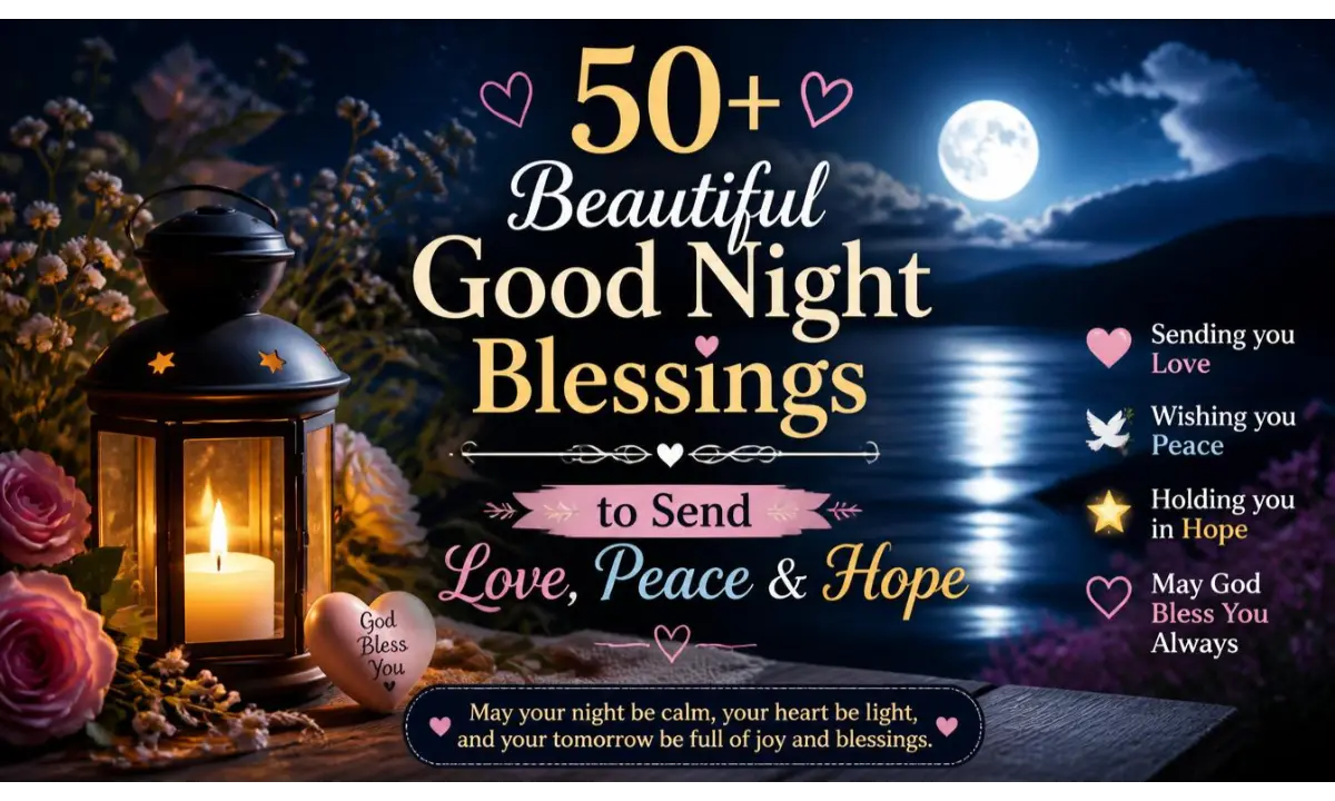 Beautiful Good Night Blessings