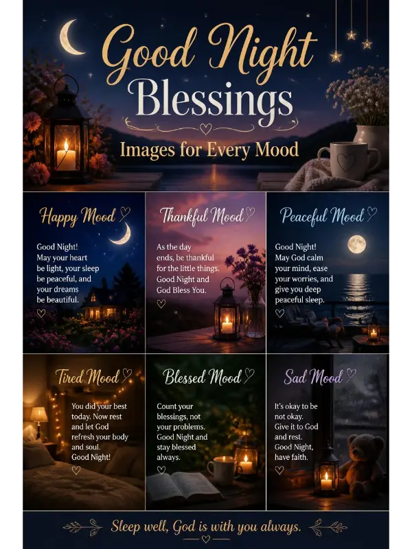 Good Night Blessings Images