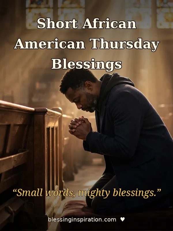 Short African American Thursday Blessings