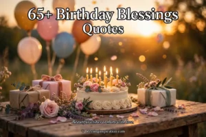 65+ Birthday Blessings Quotes: Beautiful Wishes to Share
