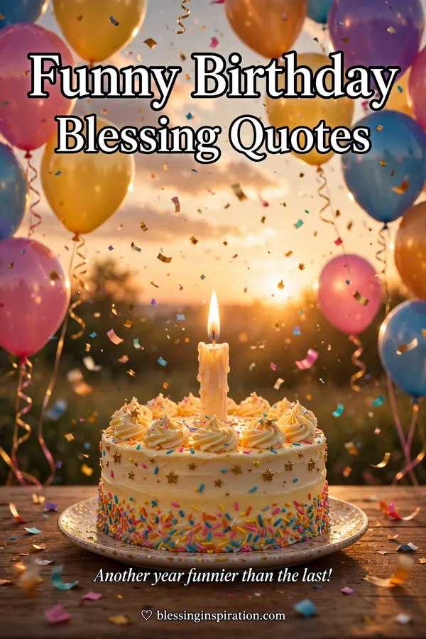 Funny Birthday Blessing Quotes