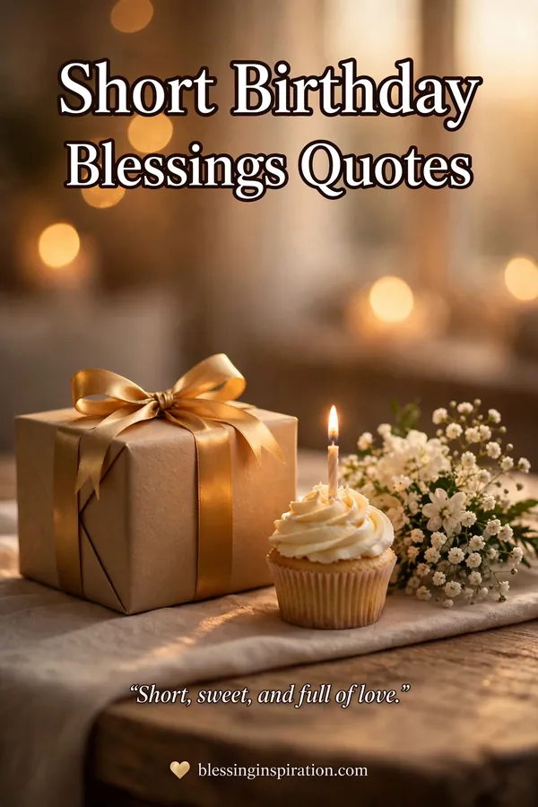 Short Birthday Blessings Quotes