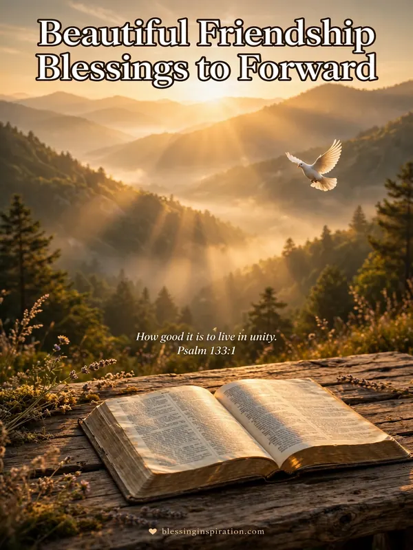 Beautiful Friendship Blessings to Forward