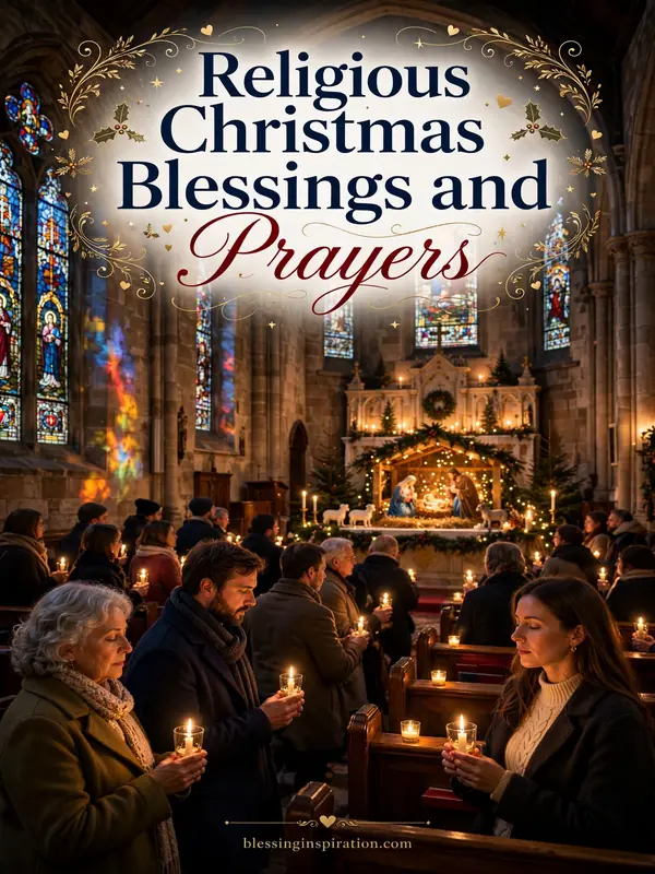 Religious Christmas Blessings and Prayers