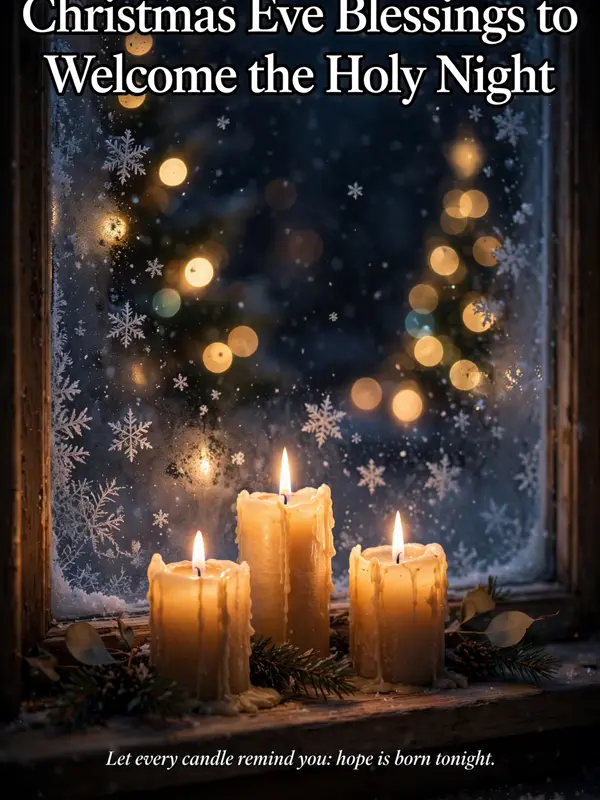 Christmas Eve Blessings to Welcome the Holy Night