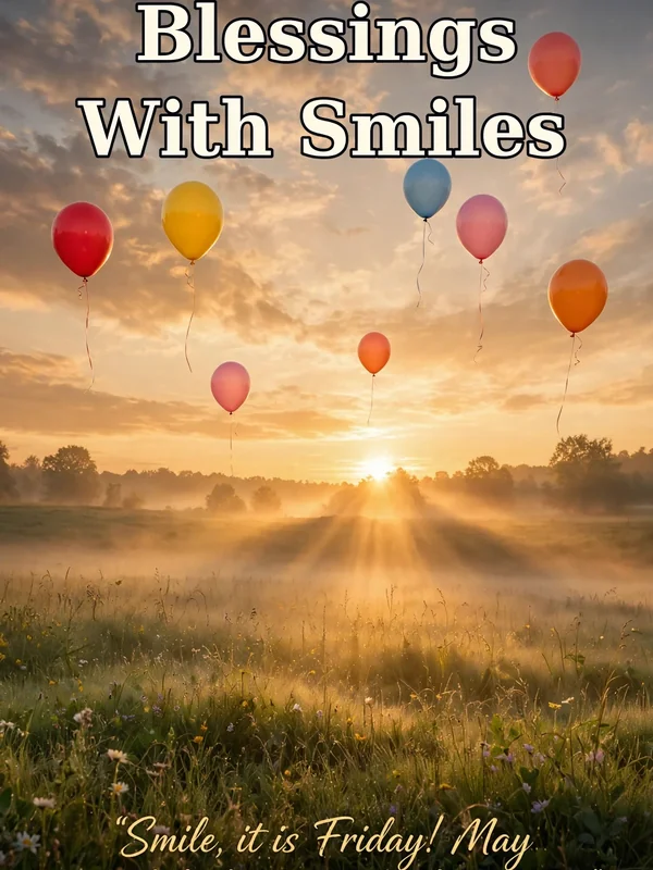Happy Friday Blessings With Smiles