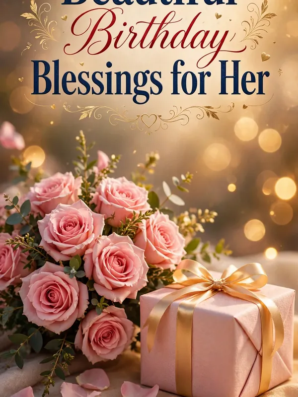 Beautiful Female Birthday Blessings for Her