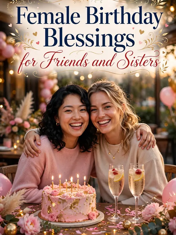 Female Birthday Blessings for Friends & Sisters