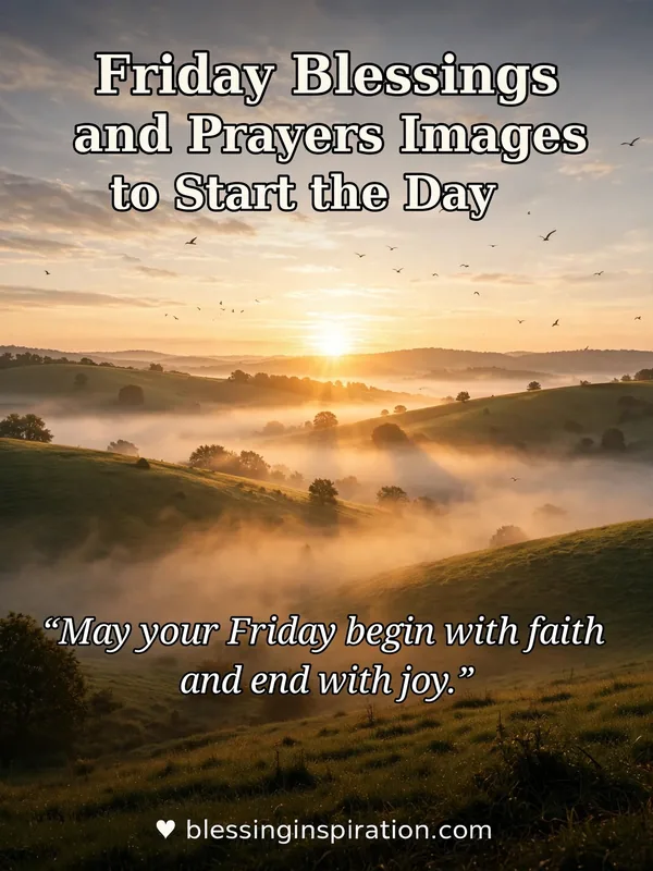 Friday Blessings and Prayers Images to Start the Day