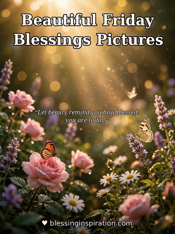 Beautiful Friday Blessings Pictures