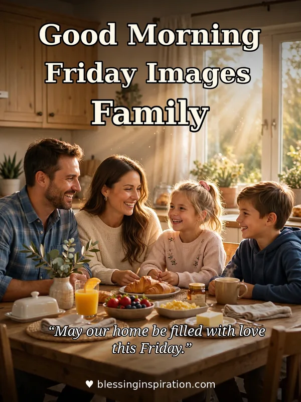 Good Morning Friday Images for Family