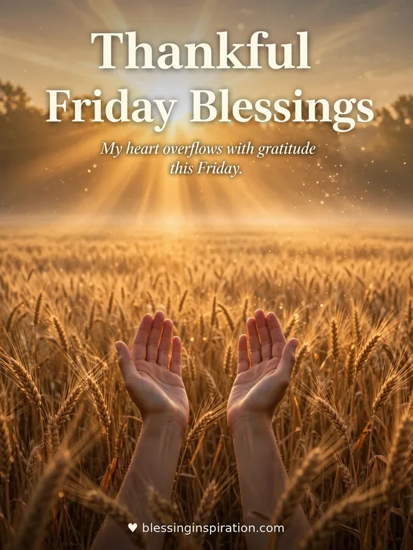 Thankful Friday Blessings