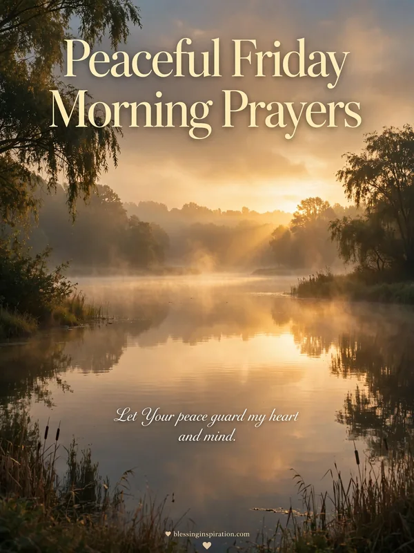 Peaceful Friday Morning Prayers