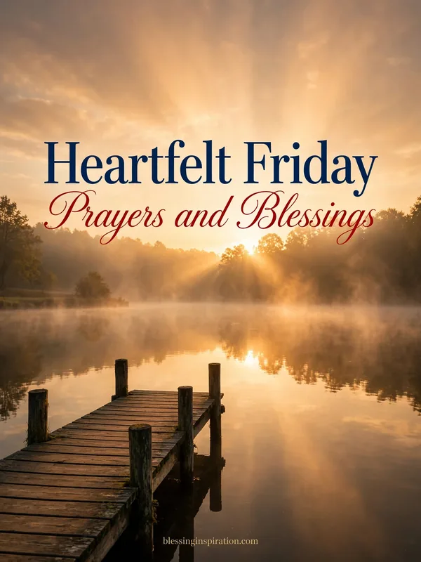 Heartfelt Friday Prayers and Blessings