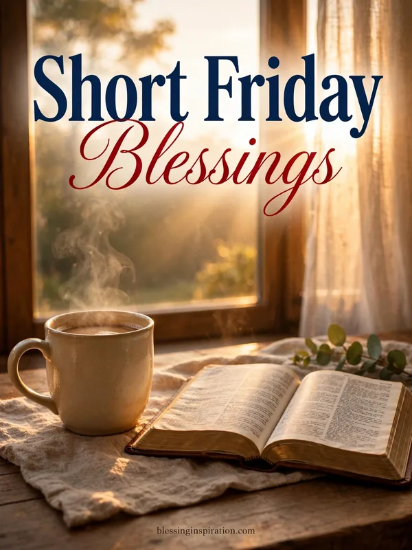 Short Friday Prayers and Blessings