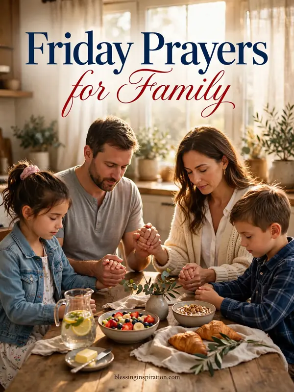 Friday Prayers for Family
