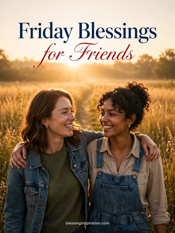 Friday Prayers and Blessings for Friends