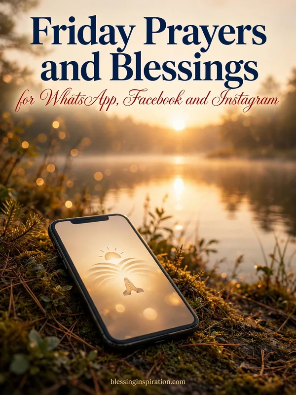 Friday Prayers and Blessings for WhatsApp, Facebook and Instagram