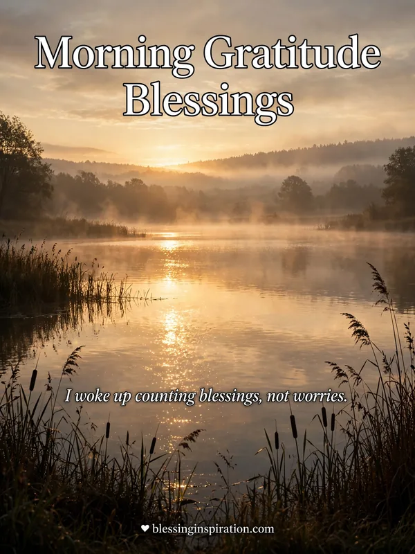 Morning Gratitude Blessings