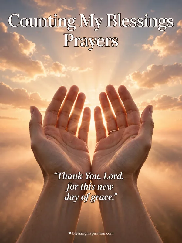 Counting My Blessings Prayers
