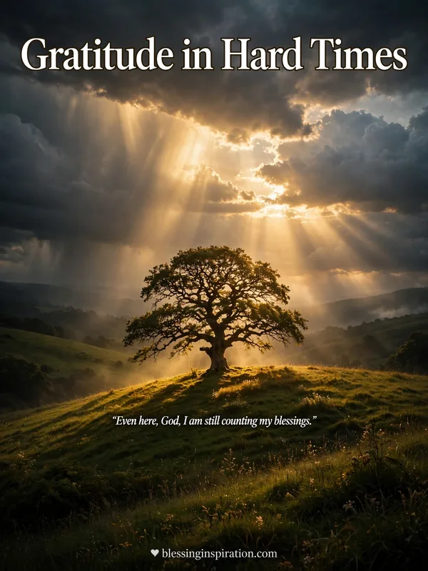 Gratitude in Hard Times