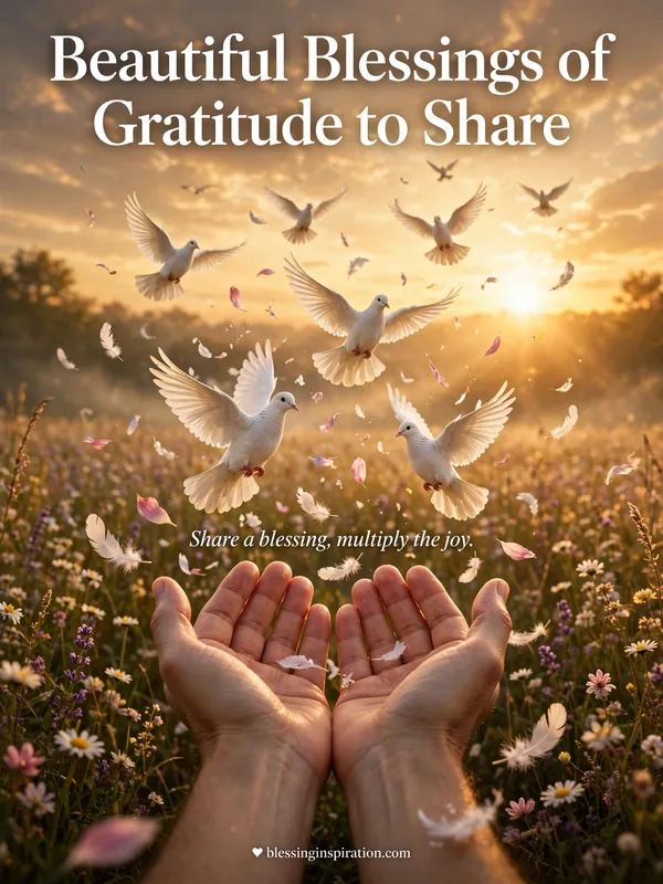 Beautiful Blessings of Gratitude to Share