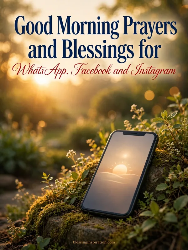 Good Morning Prayers and Blessings for WhatsApp, Facebook and Instagram
