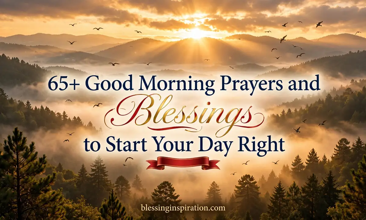 65+ Good Morning Prayers and Blessings to Start Your Day Right