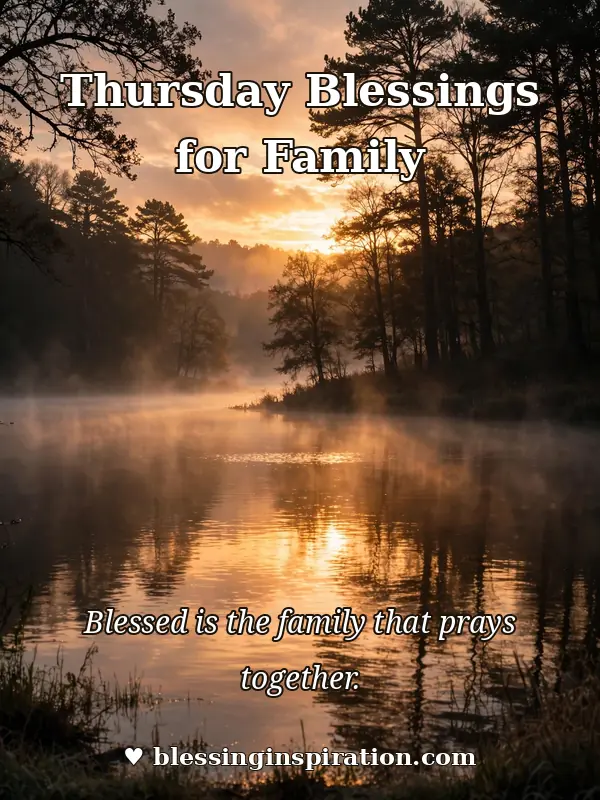 Thursday Blessings for Family