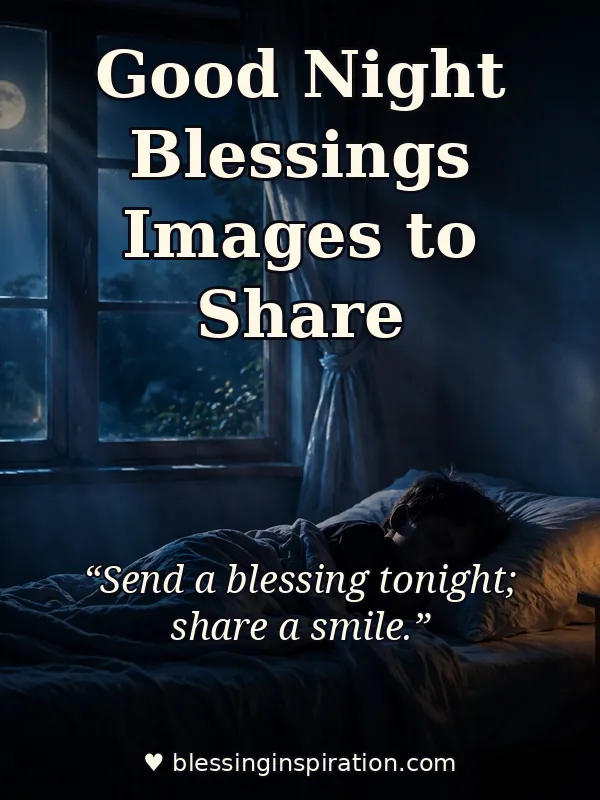 Good Night Blessings With Images to Share