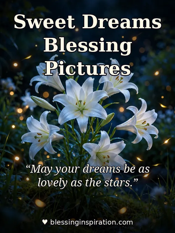 Sweet Dreams Blessing Pictures
