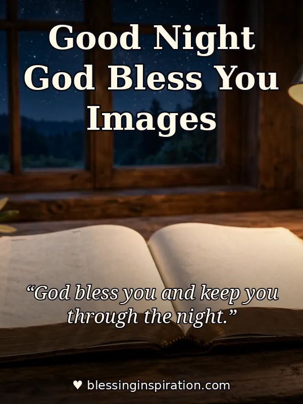 Good Night God Bless You Images