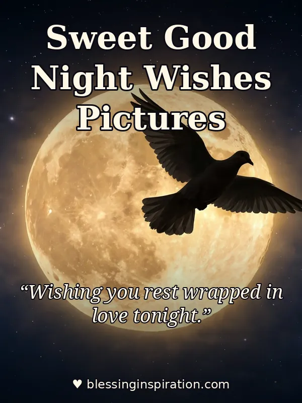 Sweet Good Night Wishes Pictures