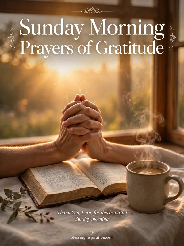 Sunday Morning Prayers of Gratitude