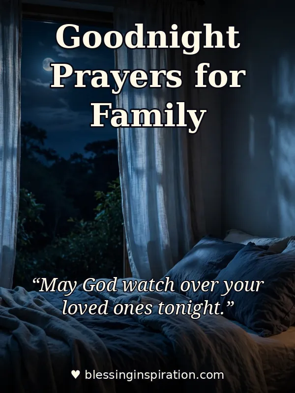 Goodnight Prayers for Family
