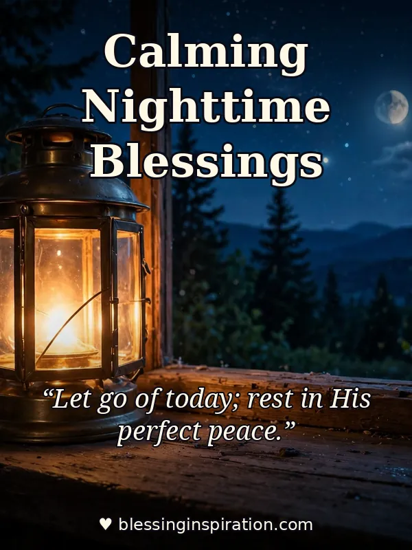 Calming Nighttime Blessings