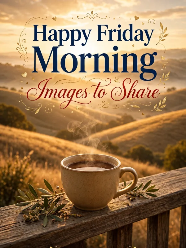 Happy Friday Morning Images to Share