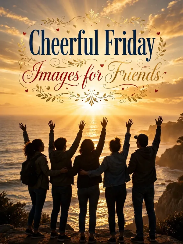 Cheerful Friday Images for Friends