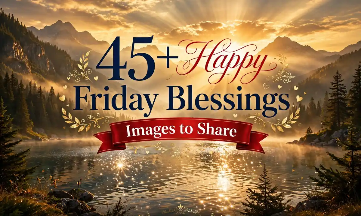45+ Happy Friday Blessings Images to Share