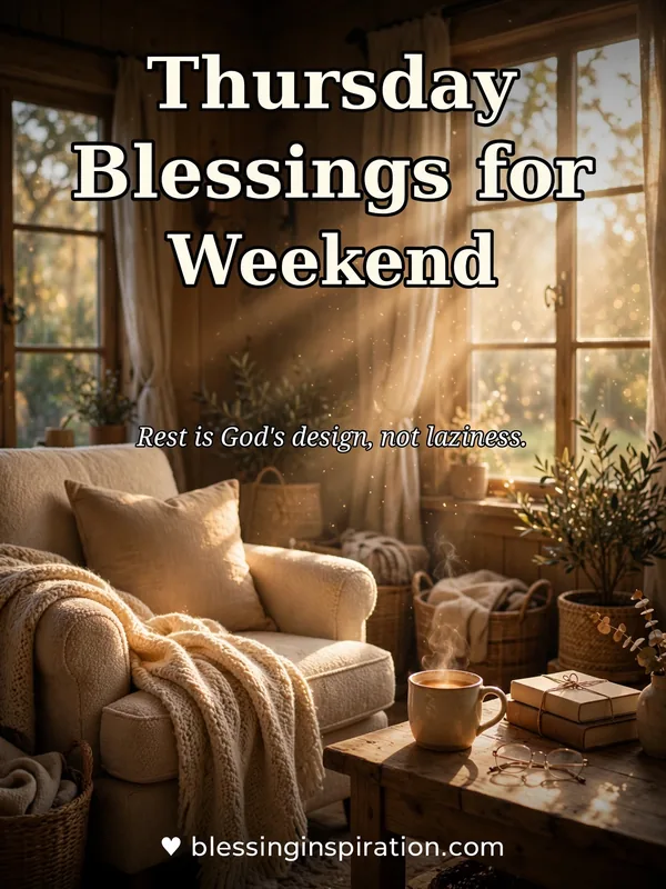 Saturday Blessings for a Restful Weekend