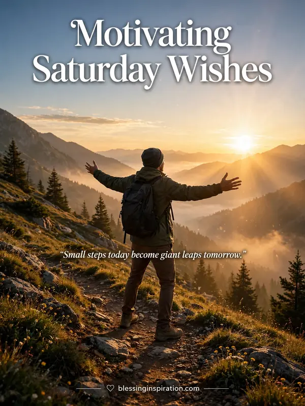 Motivating Saturday Wishes