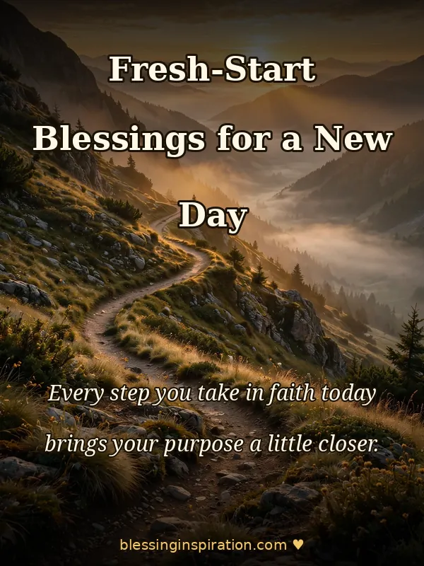 Fresh-Start Blessings for a New Day