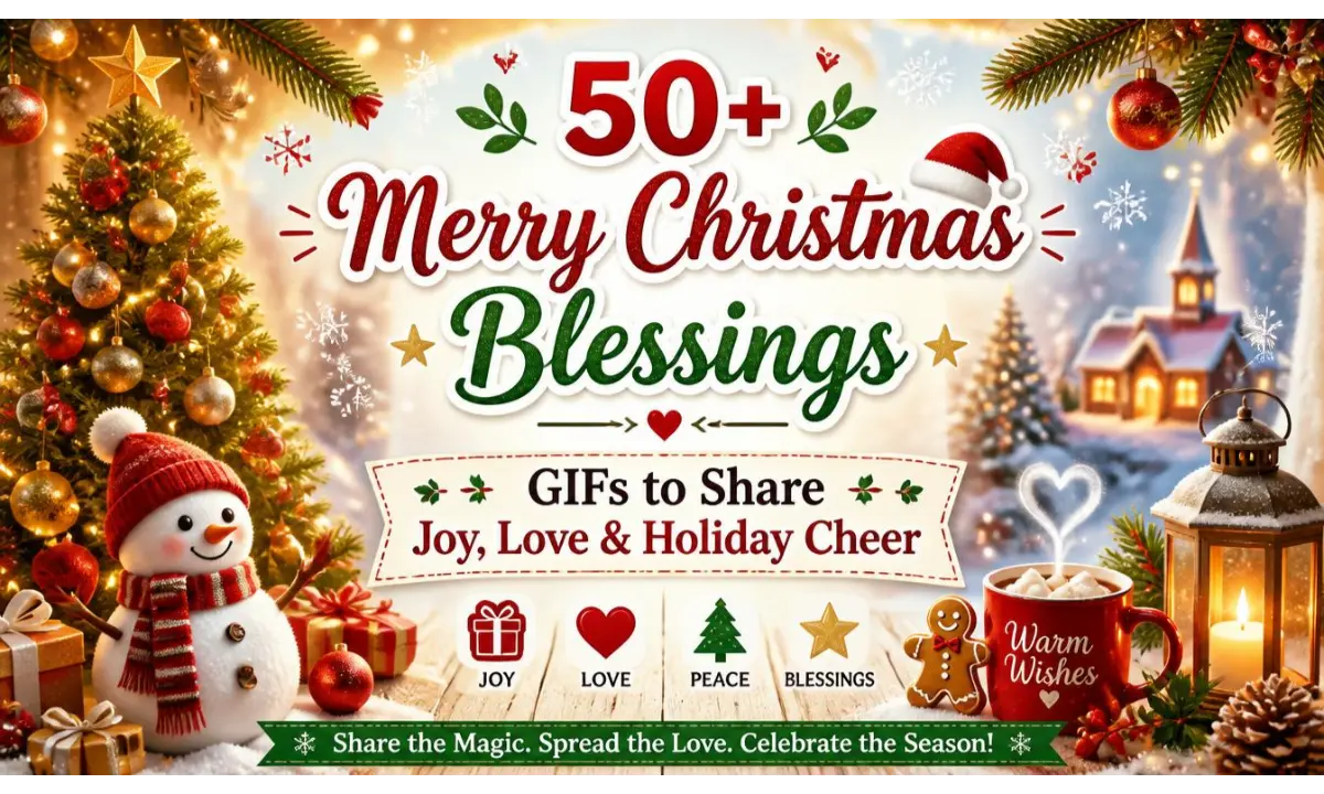 merry christmas blessings gif