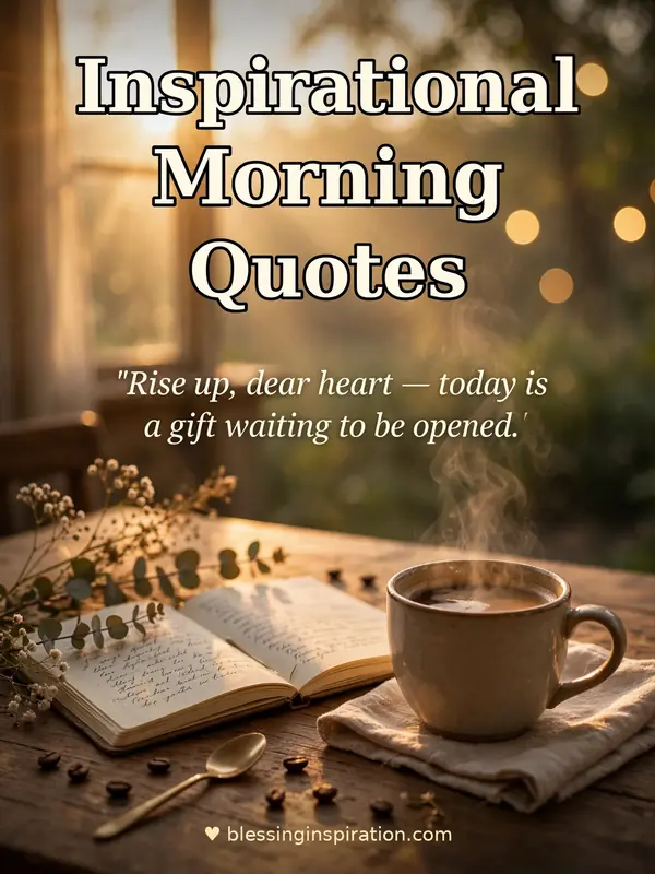 Inspirational Morning Quotes