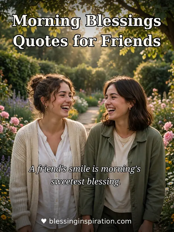 Morning Blessings Quotes for Friends