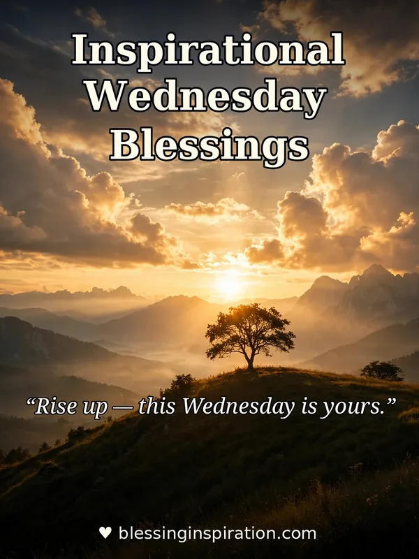 Inspirational Wednesday Blessings