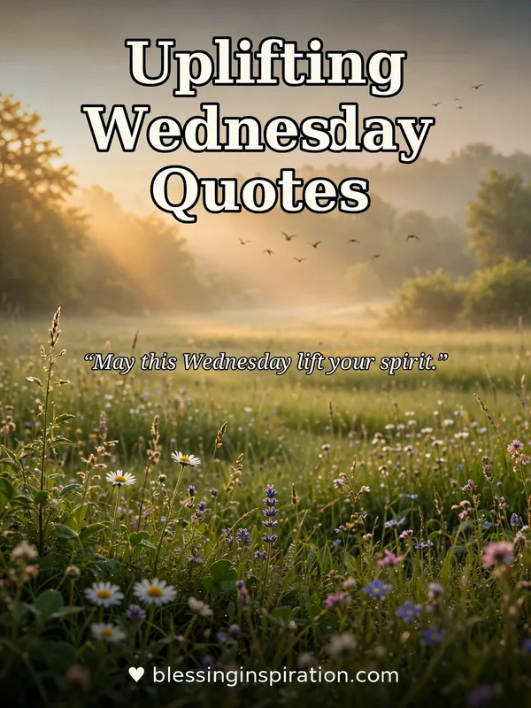 Uplifting Wednesday Quotes
